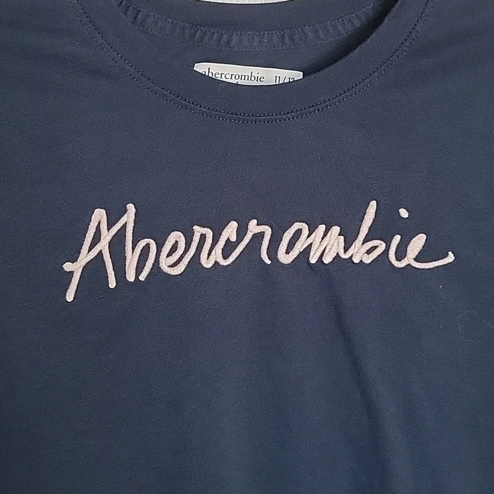 Abercrombie Kids, boys short sleeved blue shirt, 11/12.